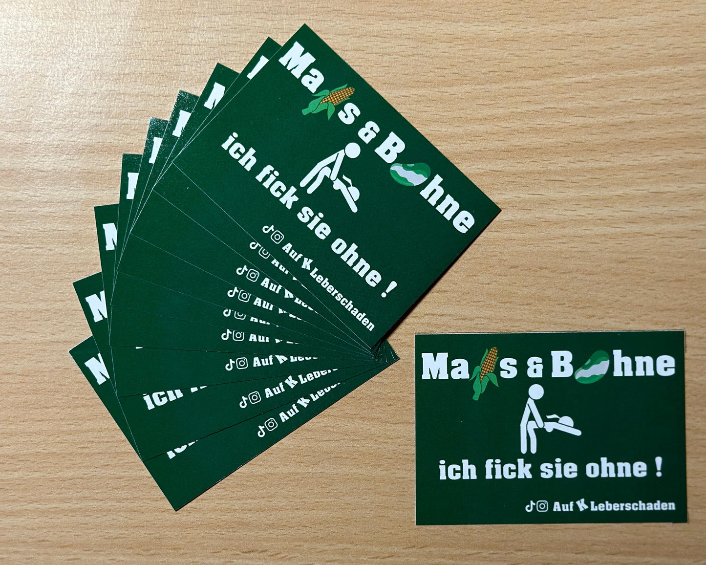 Sticker "Mais & Bohne"