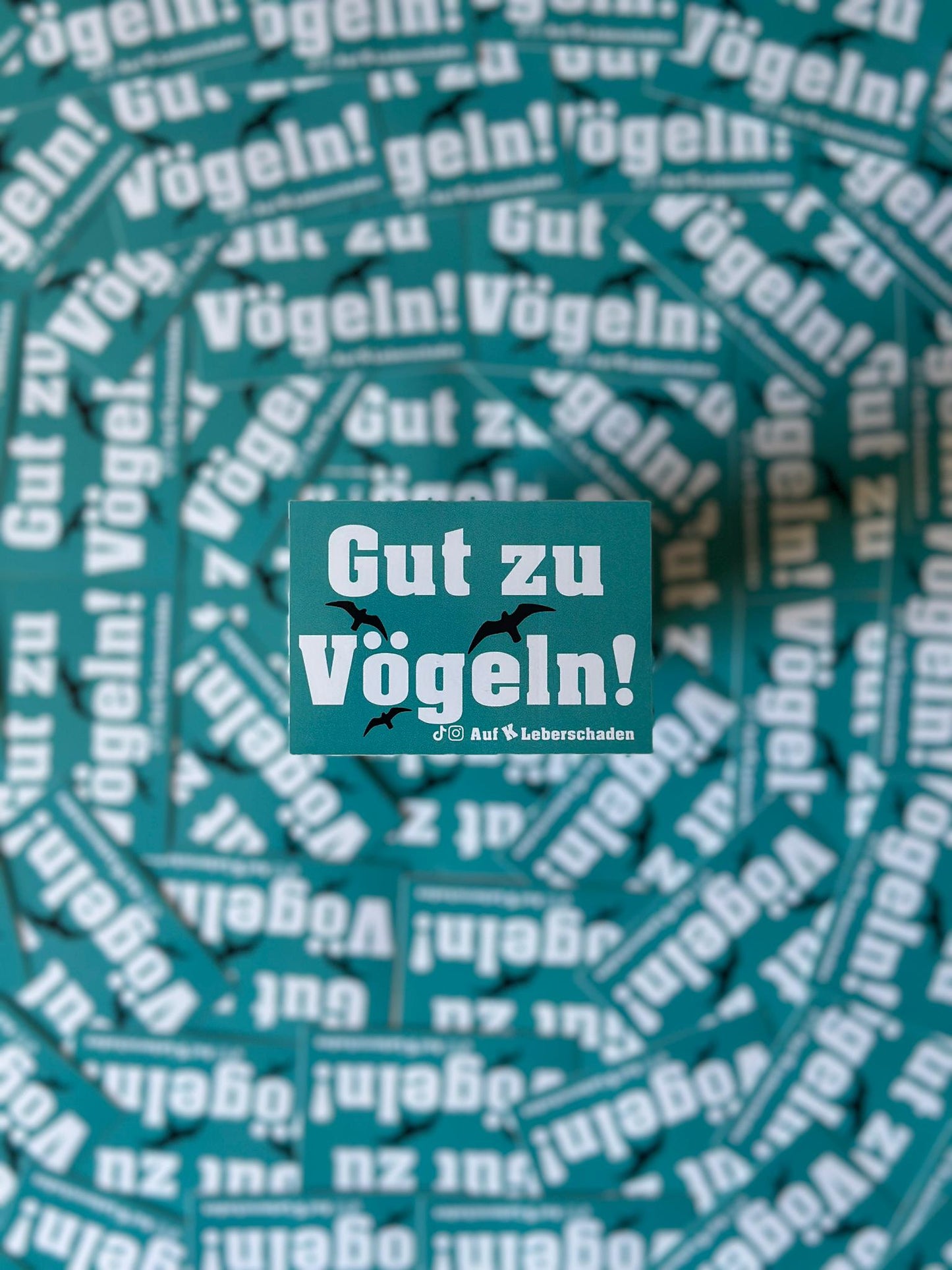 Sticker "Gut zu Vögeln!"
