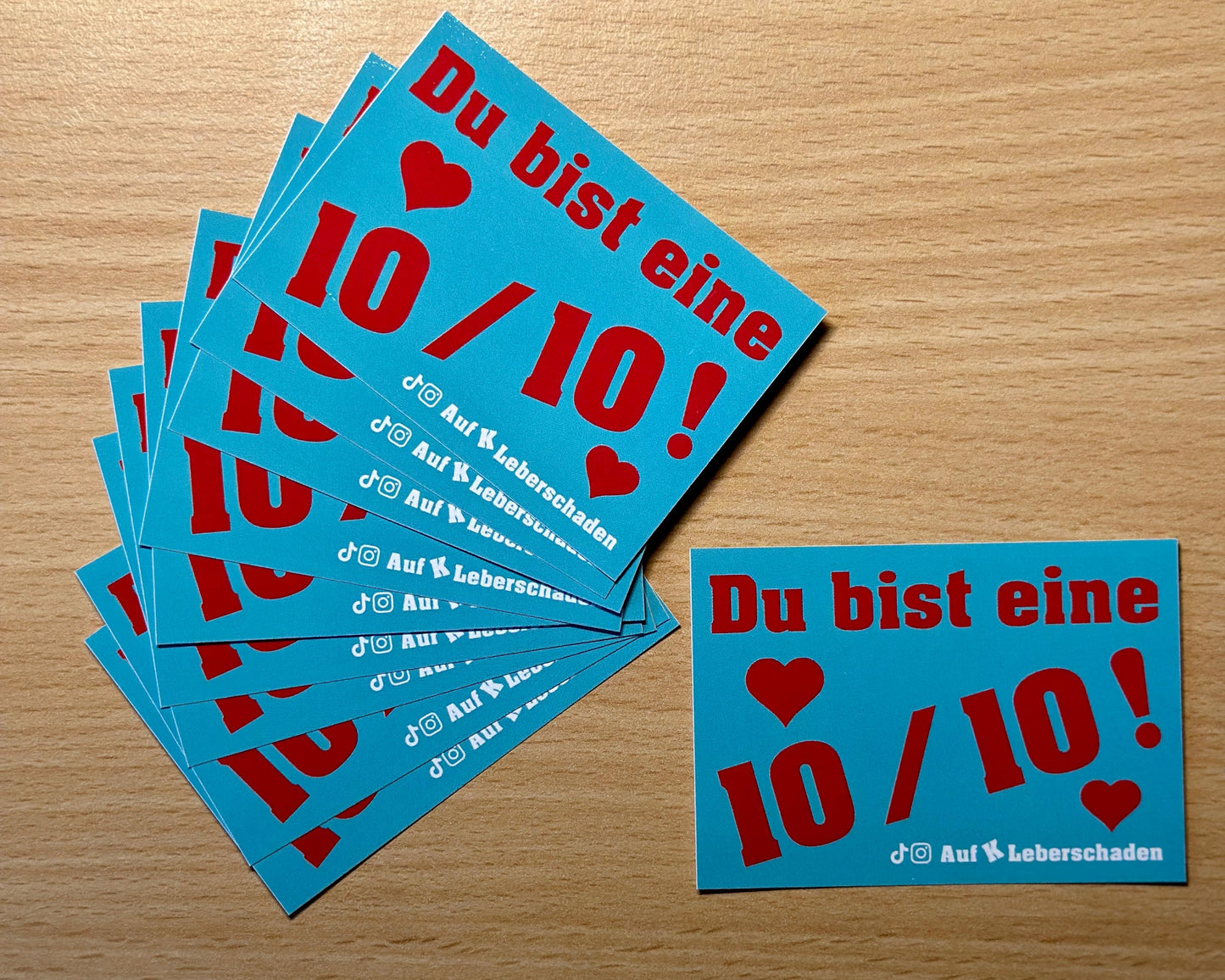 Sticker "10/10"